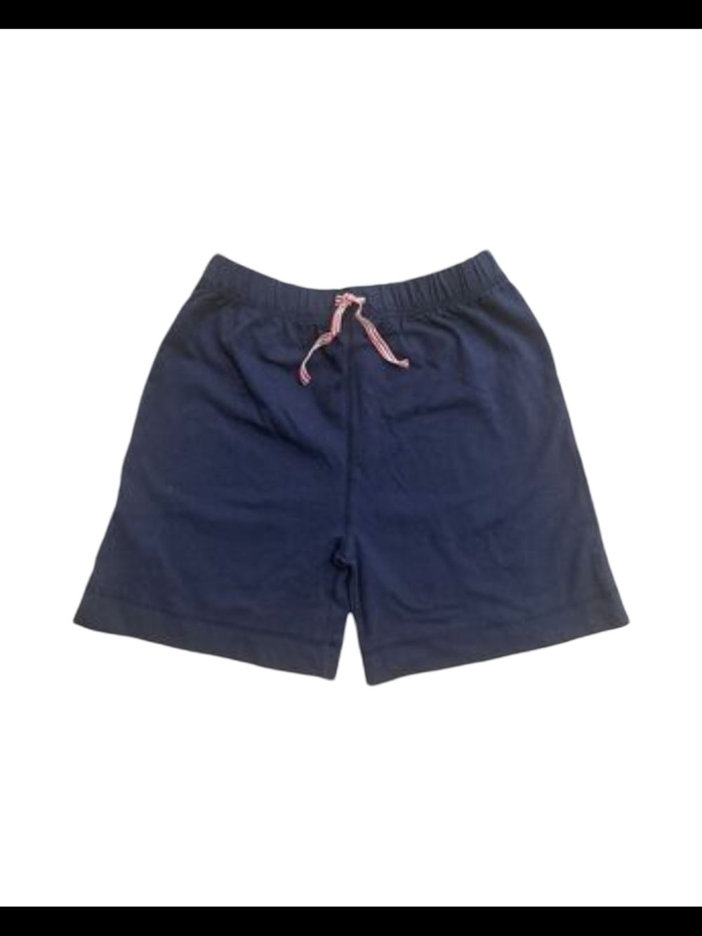 NWOT Girla Size 8 Jacadi Navy Blue Kids Shorts with Striped Drawstring
